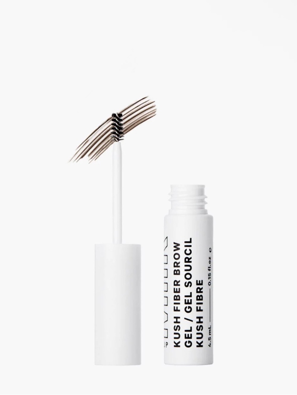 KUSH Fiber Brow Gelthickening brow gel with pro-vitamin B5 Grind/Deep Brown